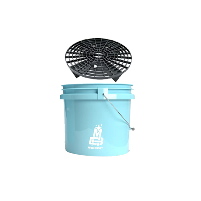 Magic Bucket Blue - detailingový kbelík 13 l s mřížkou