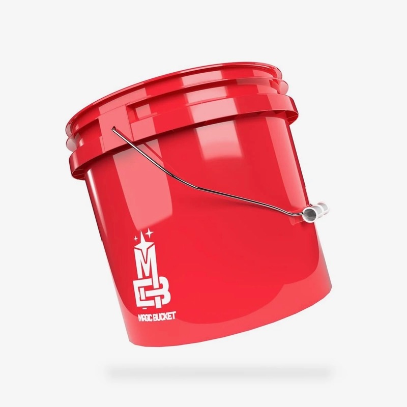 Magic Bucket detailingový kbelík - Red (13 l)