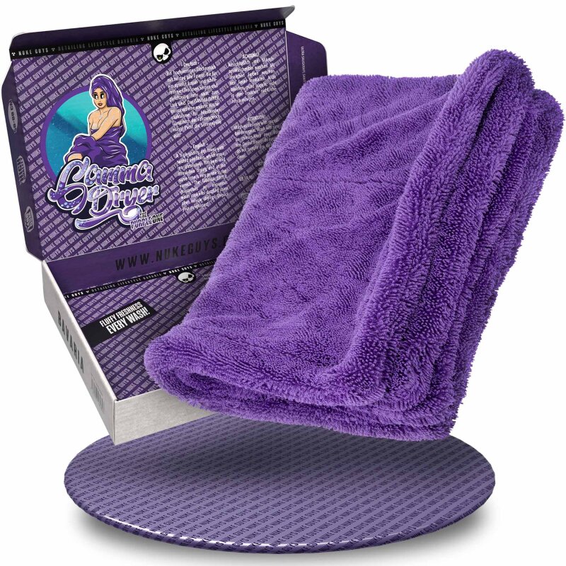 Nuke Guys Gamma Dryer L Purple - sušící ručník 40x60 cm (1400 GSM)