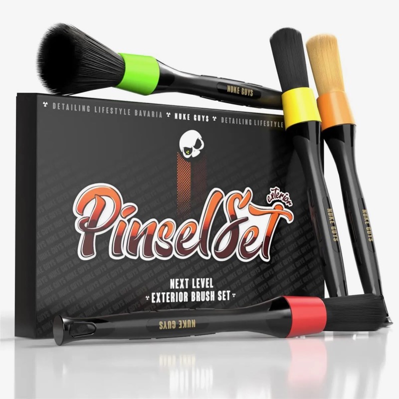 Nuke Guys Exterior Pinsel Set - sada detailingových štětců