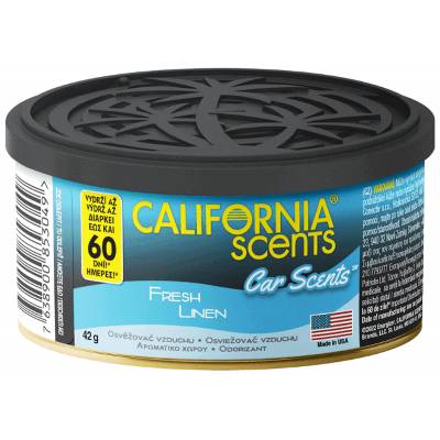 California Car Scents Fresh Linen - čerstvě vypráno