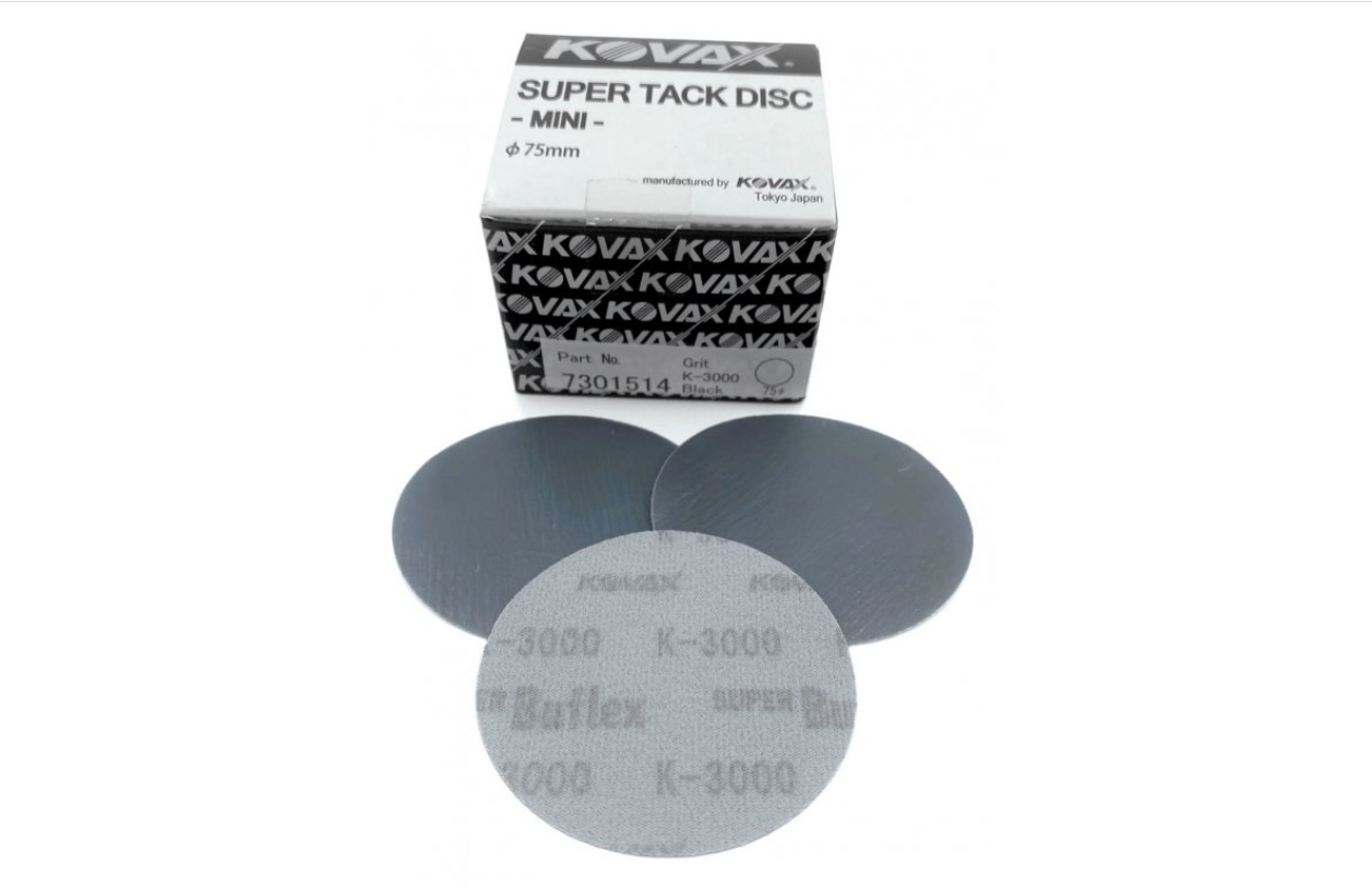 Kovax Buflex Dry Black K3000 - brusný papír 75mm