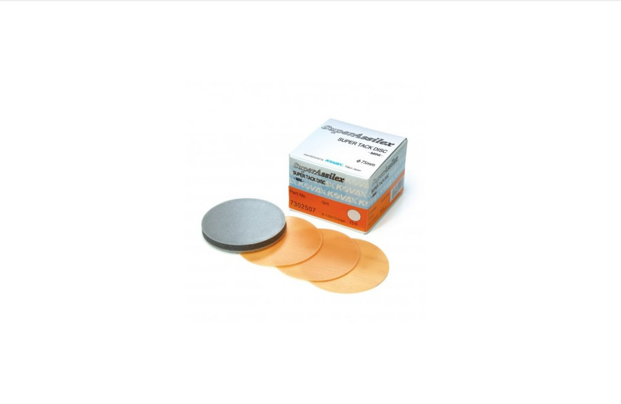 Kovax Super Assilex Orange K1200 - brusný papír 75mm