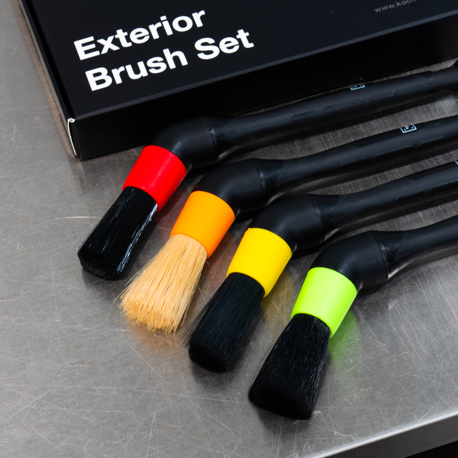 Koch Chemie Exterior Brush Set - sada detailingových štětců