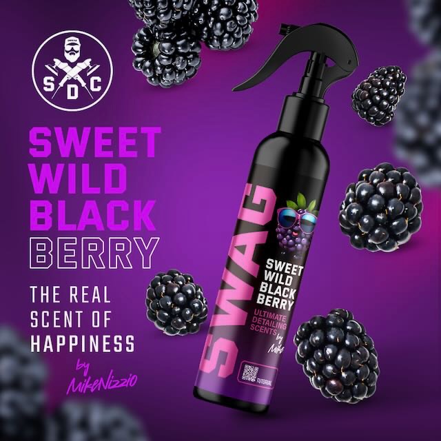 SWAG Sweet Wild Blackberry - vůně do interiéru s visačkou (150 ml)