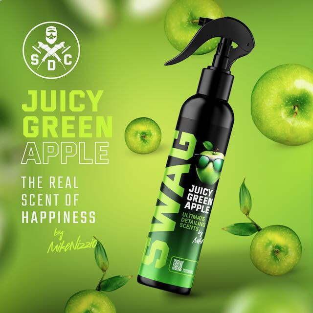 SWAG Juicy Green Apple  - vůně do interiéru s visačkou (150 ml)