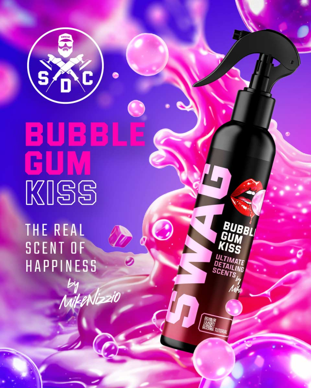 SWAG Bubble Gum Kiss - vůně do interiéru s visačkou (150 ml)