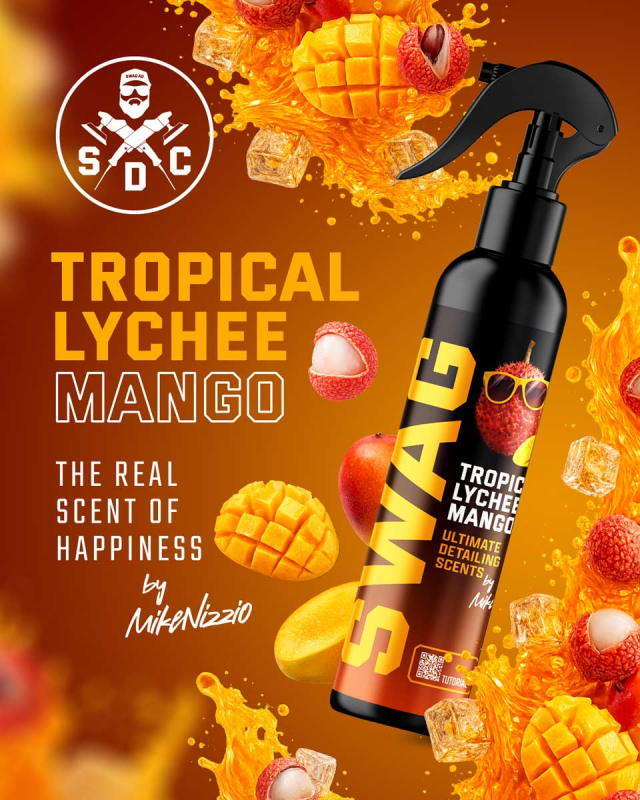 SWAG Tropical Lychee Mango - vůně do interiéru s visačkou (150 ml)