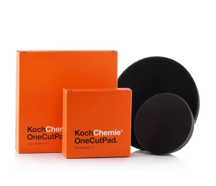 Koch Chemie One Cut Pad - jednokrokový leštící kotouč oranžový 76x23mm