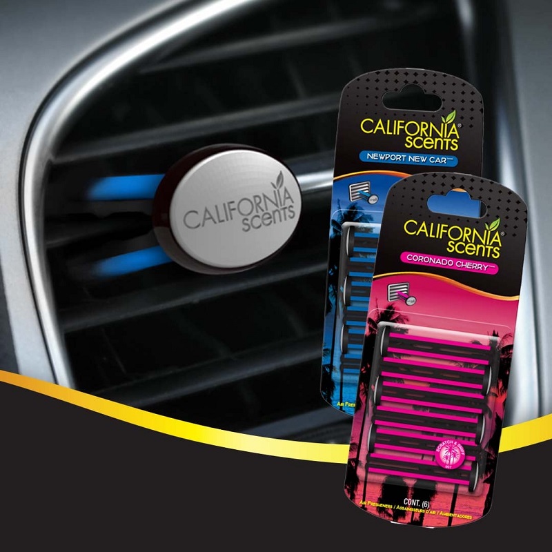 California Scents Vent Stick Ice 4 ks - vonné kolíčky 