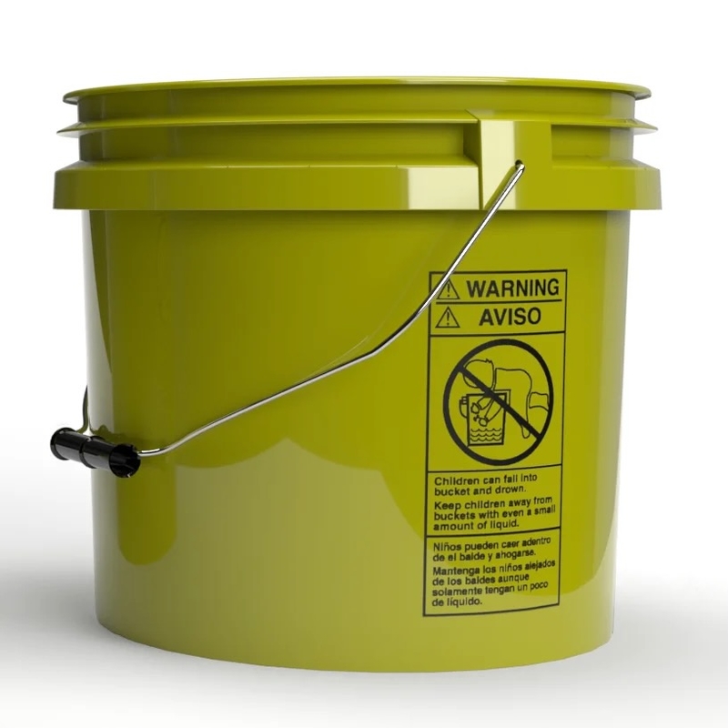 Magic Bucket detailingový kbelík - Khaki (13 l)