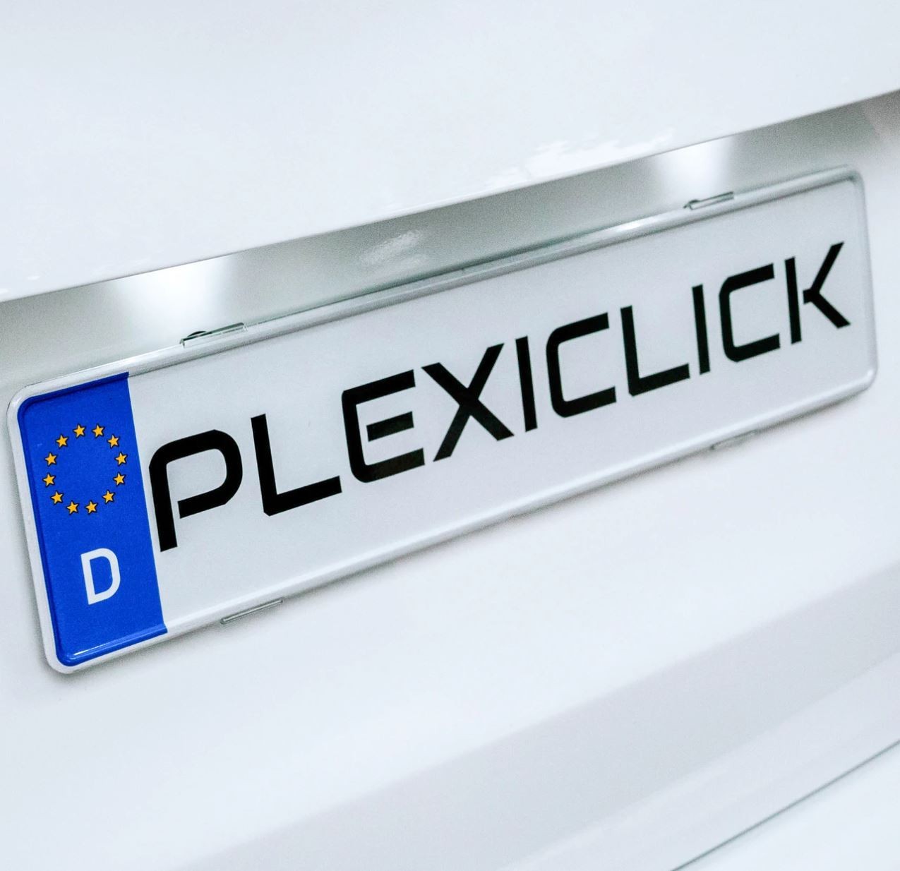 Plexiclick - průhledný držák české SPZ