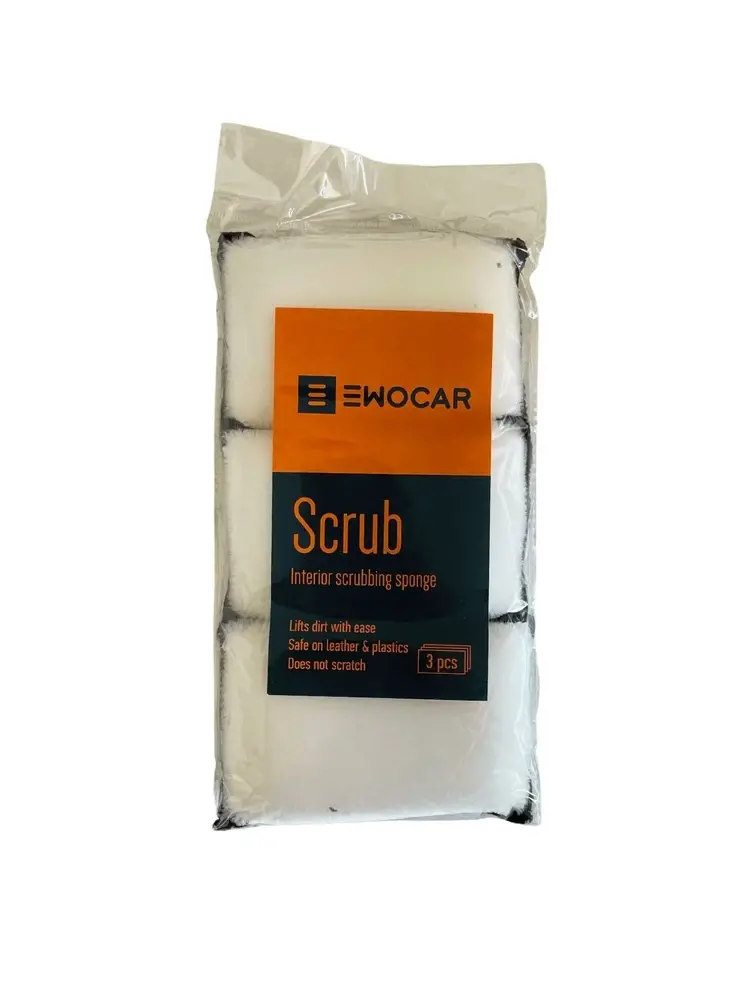 Ewocar Scrub Sponge - čistící houbičky (3 ks)