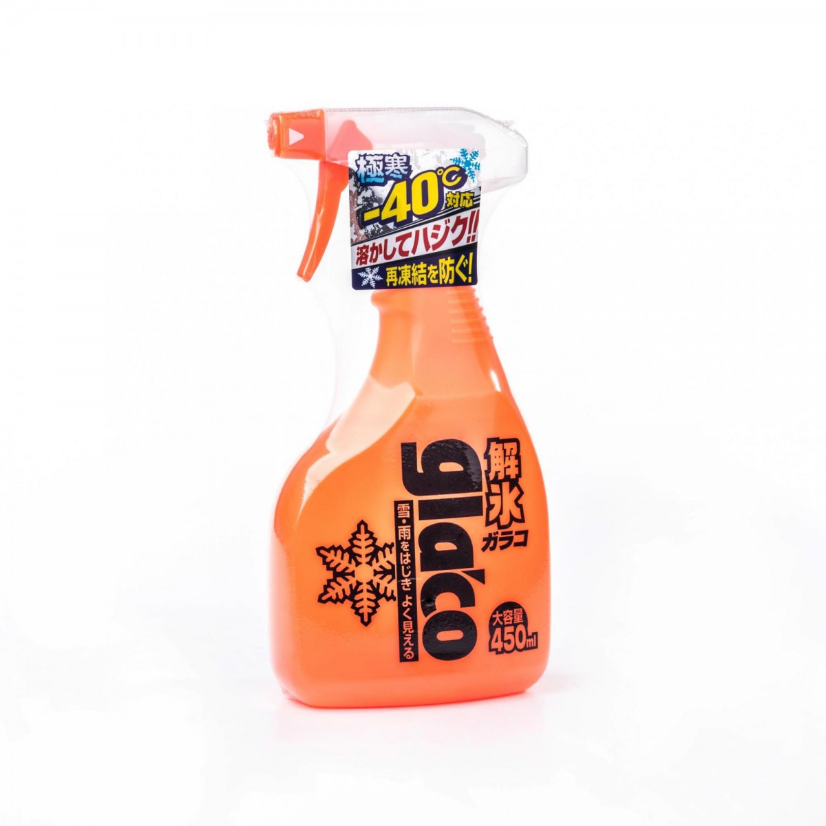 Soft99 Glaco Deicer - 2v1 rozmrazovač skel a tektuté stěrače (450 ml)