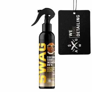 SWAG Coconut Vanilla Wonder 90's - vůně do interiéru s visačkou (150 ml)
